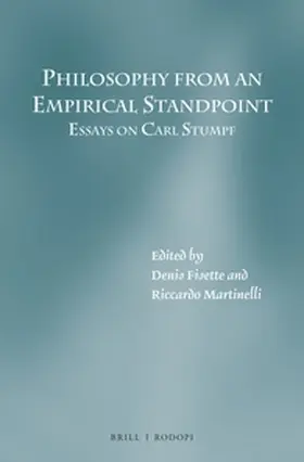  Philosophy from an Empirical Standpoint: Essays on Carl Stumpf | Buch |  Sack Fachmedien