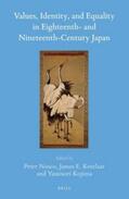  Values, Identity, and Equality in Eighteenth- And Nineteenth-Century Japan | Buch |  Sack Fachmedien