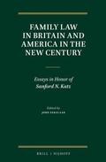 Eekelaar |  Family Law in Britain and America in the New Century: Essays in Honor of Sanford N. Katz | Buch |  Sack Fachmedien
