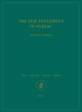  The Old Testament in Syriac According to the Peshi&#7789;ta Version, Part I Fasc. 1. Preface. - Genesis; Exodus | Buch |  Sack Fachmedien