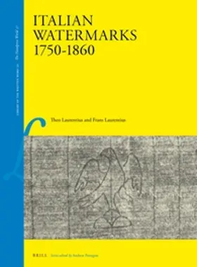 Laurentius |  Italian Watermarks 1750-1860 | Buch |  Sack Fachmedien