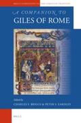 Briggs / Eardley |  A Companion to Giles of Rome | Buch |  Sack Fachmedien