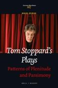 Purse |  Tom Stoppard's Plays: Patterns of Plenitude and Parsimony | Buch |  Sack Fachmedien