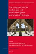 Simmermacher / Bunge / Fuchs |  The Concept of Law (Lex) in the Moral and Political Thought of the 'School of Salamanca' | Buch |  Sack Fachmedien