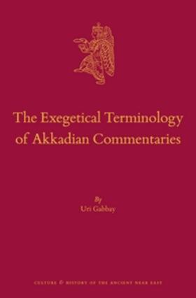 Gabbay |  The Exegetical Terminology of Akkadian Commentaries | Buch |  Sack Fachmedien