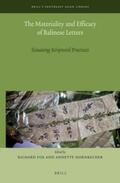  The Materiality and Efficacy of Balinese Letters: Situating Scriptural Practices | Buch |  Sack Fachmedien