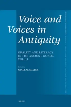 Slater |  Voice and Voices in Antiquity | Buch |  Sack Fachmedien