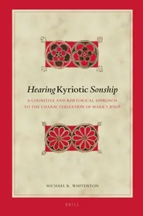 Whitenton |  Hearing Kyriotic Sonship | Buch |  Sack Fachmedien