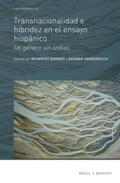 Transnacionalidad E Hibridez En El Ensayo Hispánico: Un Género Sin Orillas | Buch |  Sack Fachmedien