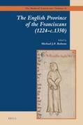  The English Province of the Franciscans (1224-C.1350) | Buch |  Sack Fachmedien
