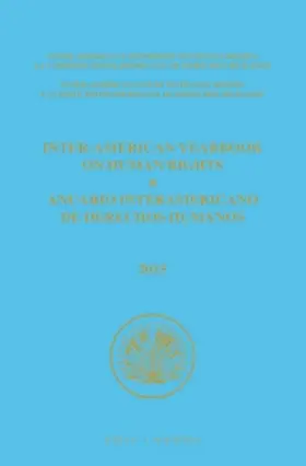  Inter-American Yearbook on Human Rights / Anuario Interamericano de Derechos Humanos, Volume 31 (2015) (3 Volume Set) | Buch |  Sack Fachmedien