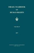 Dinstein |  Israel Yearbook on Human Rights, Volume 47 (2017) | Buch |  Sack Fachmedien