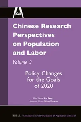 Cai |  Chinese Research Perspectives on Population and Labor, Volume 3 | Buch |  Sack Fachmedien