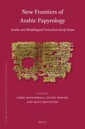 Bouderbala / Denoix / Malczycki |  New Frontiers of Arabic Papyrology: Arabic and Multilingual Texts from Early Islam | Buch |  Sack Fachmedien