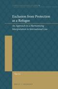 Li |  Exclusion from Protection as a Refugee: An Approach to a Harmonizing Interpretation in International Law | Buch |  Sack Fachmedien