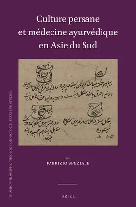 Speziale |  Culture Persane Et Médecine Ayurvédique En Asie Du Sud | Buch |  Sack Fachmedien