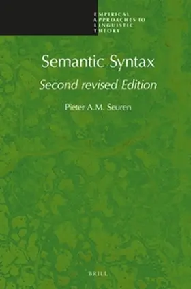 Seuren |  Semantic Syntax | Buch |  Sack Fachmedien