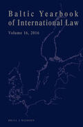  Baltic Yearbook of International Law, Volume 16 (2016) | Buch |  Sack Fachmedien