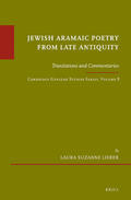 Lieber |  Jewish Aramaic Poetry from Late Antiquity: Translations and Commentaries. Cambridge Genizah Studies Series, Volume 8 | Buch |  Sack Fachmedien