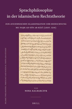 Kalbarczyk | Sprachphilosophie in der islamischen Rechtstheorie | Buch | 978-90-04-36632-9 | sack.de