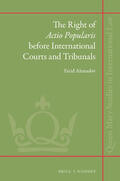 Ahmadov |  The Right of Actio Popularis Before International Courts and Tribunals | Buch |  Sack Fachmedien