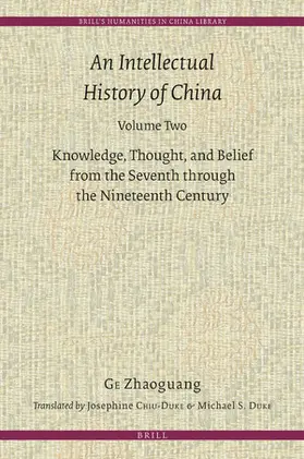 Ge |  An Intellectual History of China, Volume Two | Buch |  Sack Fachmedien