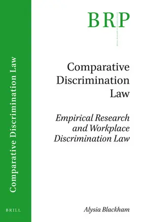 Blackham |  Empirical Research and Workplace Discrimination Law | Buch |  Sack Fachmedien
