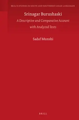 Munshi |  Srinagar Burushaski | Buch |  Sack Fachmedien