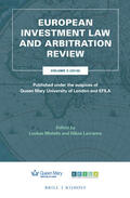 Mistelis / Lavranos |  European Investment Law and Arbitration Review: Volume 3 (2018), Published Under the Auspices of Queen Mary University of London and Efila | Buch |  Sack Fachmedien
