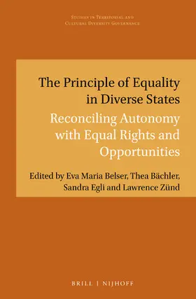 Belser / Bächler / Egli |  The Principle of Equality in Diverse States | Buch |  Sack Fachmedien