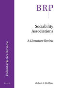 Stebbins |  Sociability Associations: A Literature Review | Buch |  Sack Fachmedien