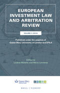 Mistelis / Lavranos |  European Investment Law and Arbitration Review: Volume 4 (2019), Published Under the Auspices of Queen Mary University of London and Efila | Buch |  Sack Fachmedien