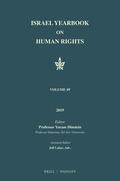 Dinstein |  Israel Yearbook on Human Rights, Volume 49 (2019) | Buch |  Sack Fachmedien