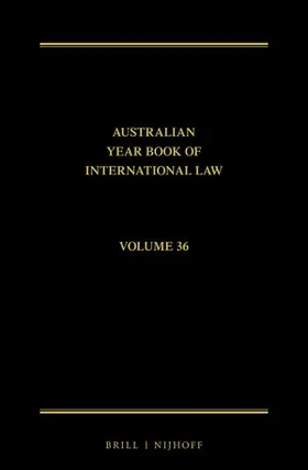 Rothwell / Zagor / Saunders |  The Australian Year Book of International Law | Buch |  Sack Fachmedien