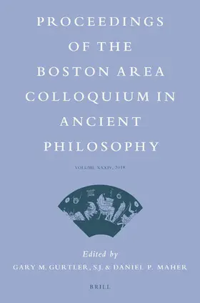 Gurtler / Maher |  Proceedings of the Boston Area Colloquium in Ancient Philosophy | Buch |  Sack Fachmedien