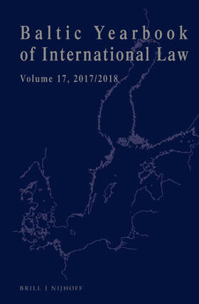 Mälksoo / Ziemele / Zalimas |  Baltic Yearbook of International Law, Volume 17 (2017/2018) | Buch |  Sack Fachmedien