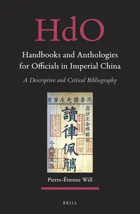 Will |  Handbooks and Anthologies for Officials in Imperial China (2 Vols) | Buch |  Sack Fachmedien