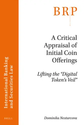 Nestarcova |  A Critical Appraisal of Initial Coin Offerings | Buch |  Sack Fachmedien