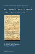 Greenberg |  Prekmurje Slovene Grammar: Avgust Pavel's Vend Nyelvtan (1942) | Buch |  Sack Fachmedien