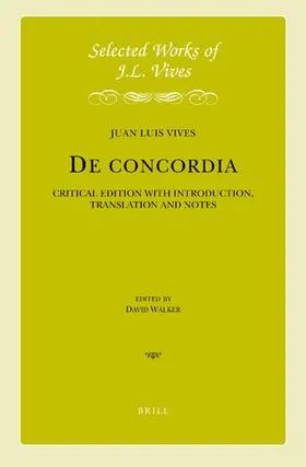 Vives |  De concordia | Buch |  Sack Fachmedien