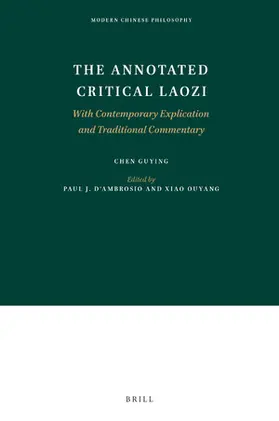 Chen / D'Ambrosio / Xiao |  The Annotated Critical Laozi | Buch |  Sack Fachmedien