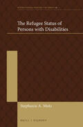 Motz |  The Refugee Status of Persons with Disabilities | Buch |  Sack Fachmedien