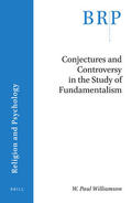 Williamson |  Conjectures and Controversy in the Study of Fundamentalism | Buch |  Sack Fachmedien