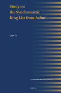 Chen |  Study on the Synchronistic King List from Ashur | Buch |  Sack Fachmedien