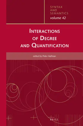 Interactions of Degree and Quantification | Buch |  Sack Fachmedien