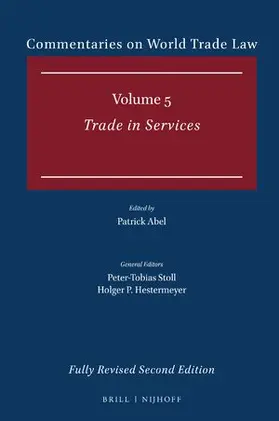  Commentaries on World Trade Law: Volume 5 | Buch |  Sack Fachmedien