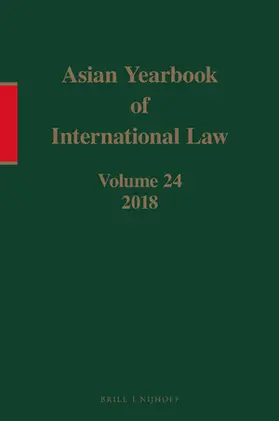 Lee |  Asian Yearbook of International Law, Volume 24 (2018) | Buch |  Sack Fachmedien
