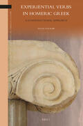 Luraghi |  Experiential Verbs in Homeric Greek: A Constructional Approach | Buch |  Sack Fachmedien
