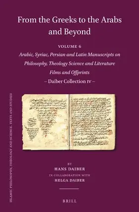 Daiber |  From the Greeks to the Arabs and Beyond | Buch |  Sack Fachmedien
