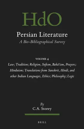 Storey |  Persian Literature, a Bio-Bibliographical Survey | Buch |  Sack Fachmedien